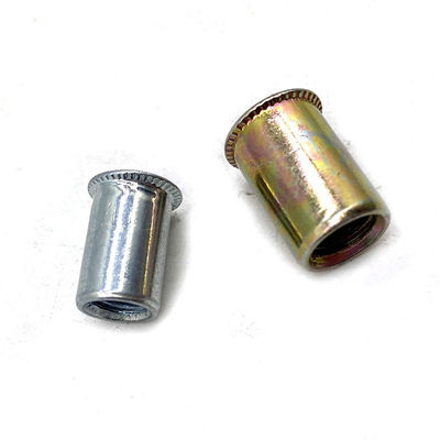 Thép carbon mạ kẽm trắng / vàng phẳng