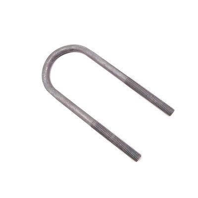 Mạ kẽm hai cánh tay Dây uốn có ren M12 Thép carbon U Hình chữ U