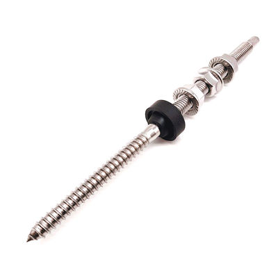 Fastener M8 M10 M12 Phụ kiện lắp đặt năng lượng mặt trời Chốt móc treo và đai ốc mặt bích