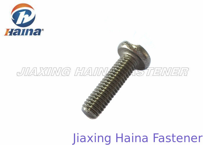 Pan Head Stainless Steel Machine Screws Phillips Drive For Installation Works