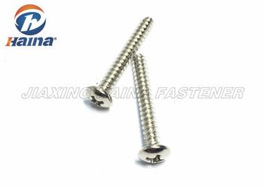 Stainless Steel Self Tapping Screws Slotted Pan Head For Industrial Building