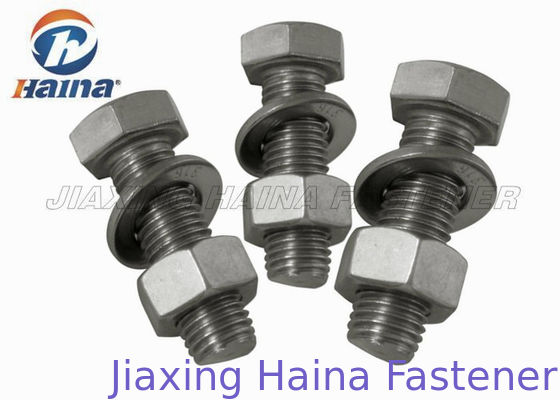 GB Half Thread Hexagon Head ss304 ss316 M4-M36 Thumb Bolts and nut